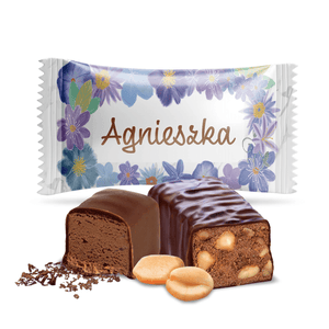 #254 Czekoladowe cukierki z własnym tekstem
