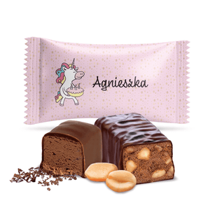 #243 Czekoladowe cukierki z własnym tekstem