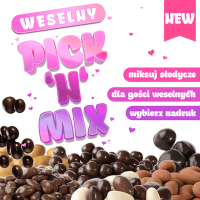 #203 Weselny Pick 'n' mix - Orzechy i owoce w czekoladzie